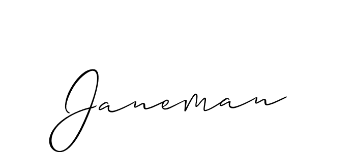 Once you've used our free online signature maker to create your best signature Allison_Script style, it's time to enjoy all of the benefits that Janeman name signing documents. Janeman signature style 2 images and pictures png
