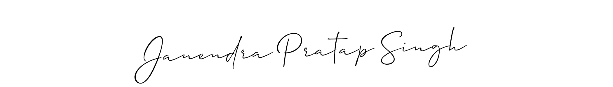 You should practise on your own different ways (Allison_Script) to write your name (Janendra Pratap Singh) in signature. don't let someone else do it for you. Janendra Pratap Singh signature style 2 images and pictures png