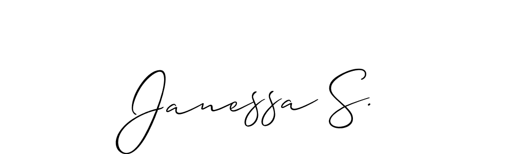 83+ Janessa S. Name Signature Style Ideas | Creative Online Autograph
