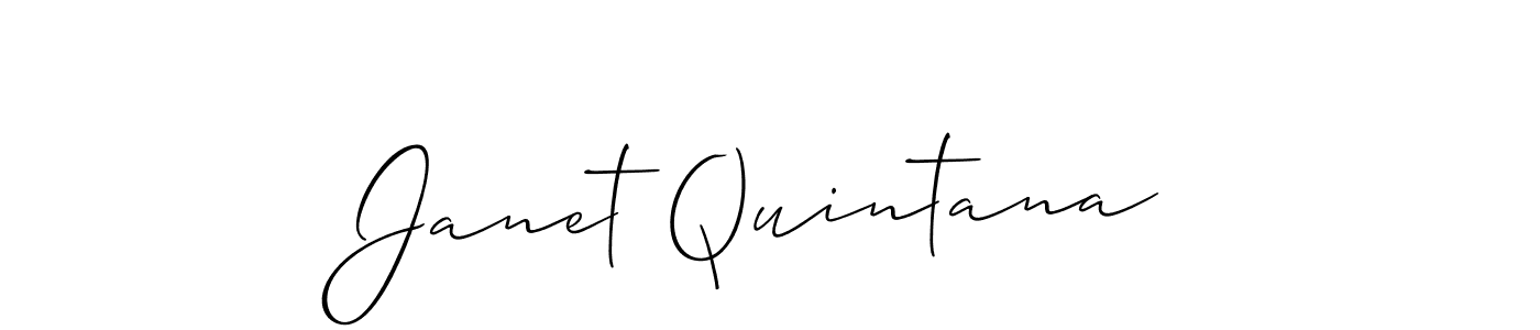 This is the best signature style for the Janet Quintana name. Also you like these signature font (Allison_Script). Mix name signature. Janet Quintana signature style 2 images and pictures png