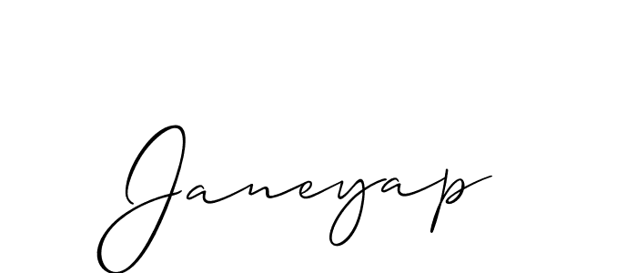 Once you've used our free online signature maker to create your best signature Allison_Script style, it's time to enjoy all of the benefits that Janeyap name signing documents. Janeyap signature style 2 images and pictures png