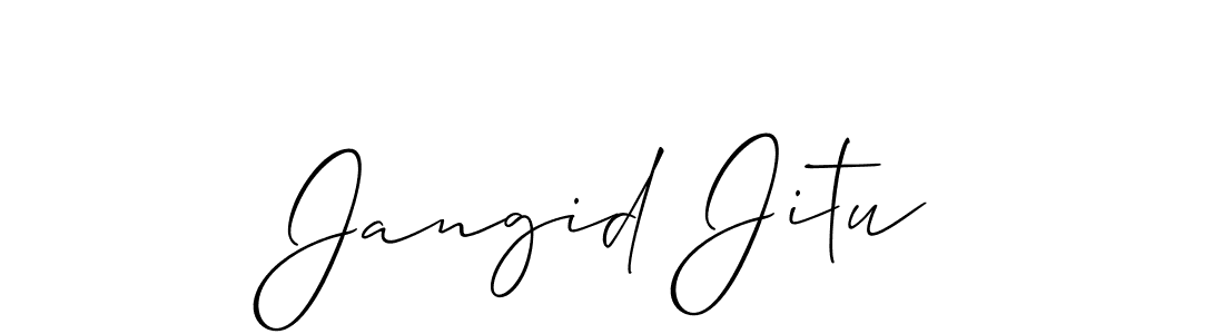 Check out images of Autograph of Jangid Jitu name. Actor Jangid Jitu Signature Style. Allison_Script is a professional sign style online. Jangid Jitu signature style 2 images and pictures png