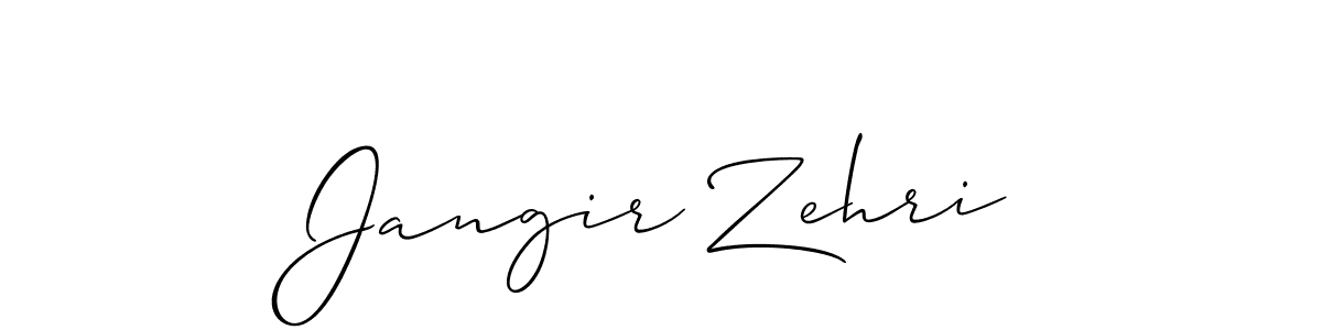 Once you've used our free online signature maker to create your best signature Allison_Script style, it's time to enjoy all of the benefits that Jangir Zehri name signing documents. Jangir Zehri signature style 2 images and pictures png