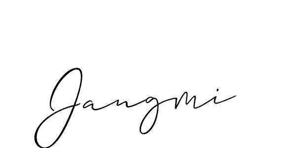 Make a beautiful signature design for name Jangmi. Use this online signature maker to create a handwritten signature for free. Jangmi signature style 2 images and pictures png