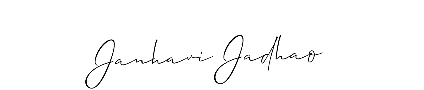 Once you've used our free online signature maker to create your best signature Allison_Script style, it's time to enjoy all of the benefits that Janhavi Jadhao name signing documents. Janhavi Jadhao signature style 2 images and pictures png