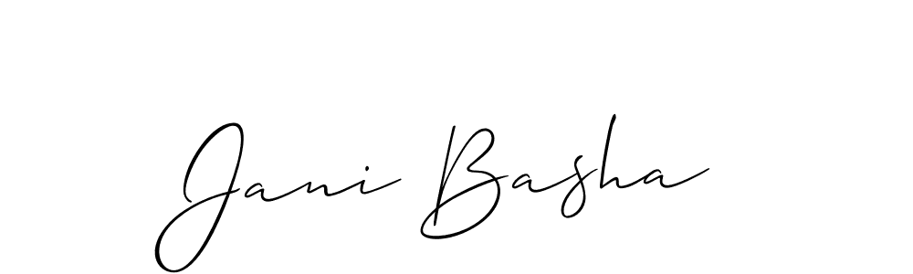 This is the best signature style for the Jani Basha name. Also you like these signature font (Allison_Script). Mix name signature. Jani Basha signature style 2 images and pictures png