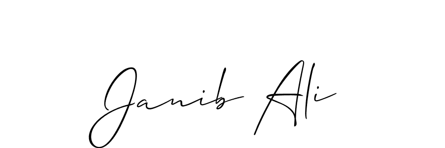 Once you've used our free online signature maker to create your best signature Allison_Script style, it's time to enjoy all of the benefits that Janib Ali name signing documents. Janib Ali signature style 2 images and pictures png