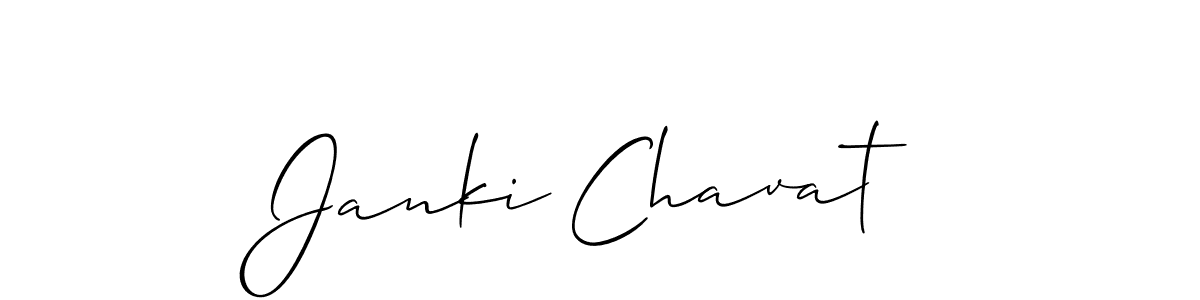 This is the best signature style for the Janki Chavat name. Also you like these signature font (Allison_Script). Mix name signature. Janki Chavat signature style 2 images and pictures png