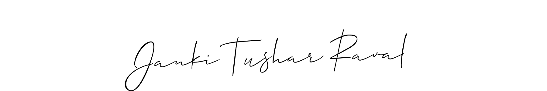 See photos of Janki Tushar Raval official signature by Spectra . Check more albums & portfolios. Read reviews & check more about Allison_Script font. Janki Tushar Raval signature style 2 images and pictures png