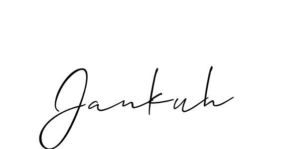 Also You can easily find your signature by using the search form. We will create Jankuh name handwritten signature images for you free of cost using Allison_Script sign style. Jankuh signature style 2 images and pictures png