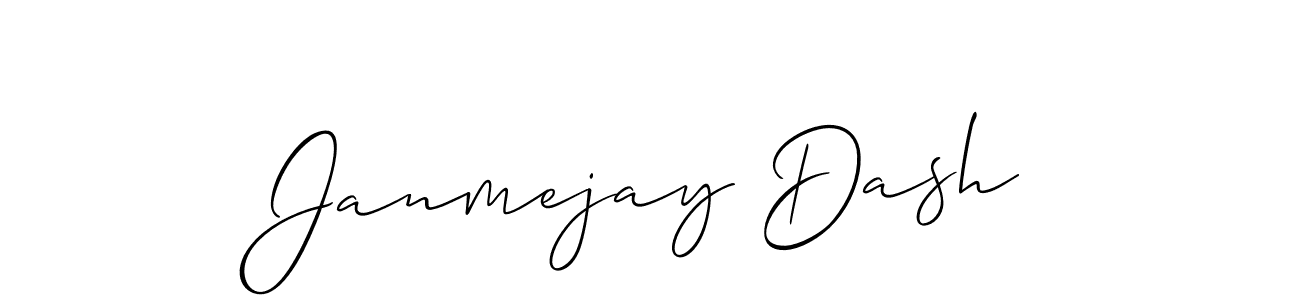 Janmejay Dash stylish signature style. Best Handwritten Sign (Allison_Script) for my name. Handwritten Signature Collection Ideas for my name Janmejay Dash. Janmejay Dash signature style 2 images and pictures png