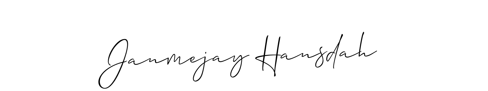 Check out images of Autograph of Janmejay Hansdah name. Actor Janmejay Hansdah Signature Style. Allison_Script is a professional sign style online. Janmejay Hansdah signature style 2 images and pictures png