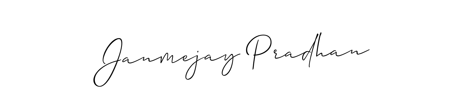 Also You can easily find your signature by using the search form. We will create Janmejay Pradhan name handwritten signature images for you free of cost using Allison_Script sign style. Janmejay Pradhan signature style 2 images and pictures png