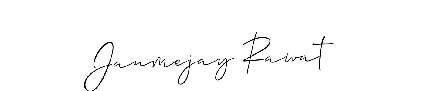 if you are searching for the best signature style for your name Janmejay Rawat. so please give up your signature search. here we have designed multiple signature styles  using Allison_Script. Janmejay Rawat signature style 2 images and pictures png