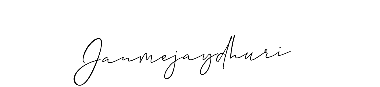 You should practise on your own different ways (Allison_Script) to write your name (Janmejaydhuri) in signature. don't let someone else do it for you. Janmejaydhuri signature style 2 images and pictures png