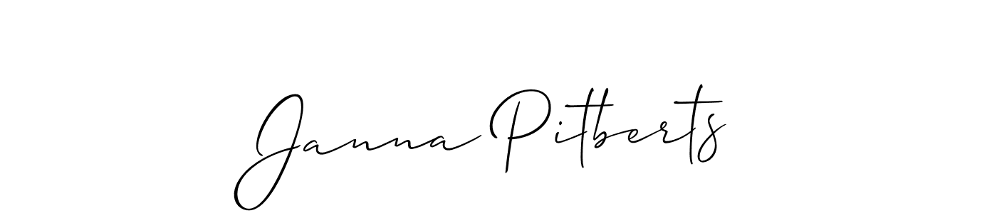 Here are the top 10 professional signature styles for the name Janna Pitberts. These are the best autograph styles you can use for your name. Janna Pitberts signature style 2 images and pictures png