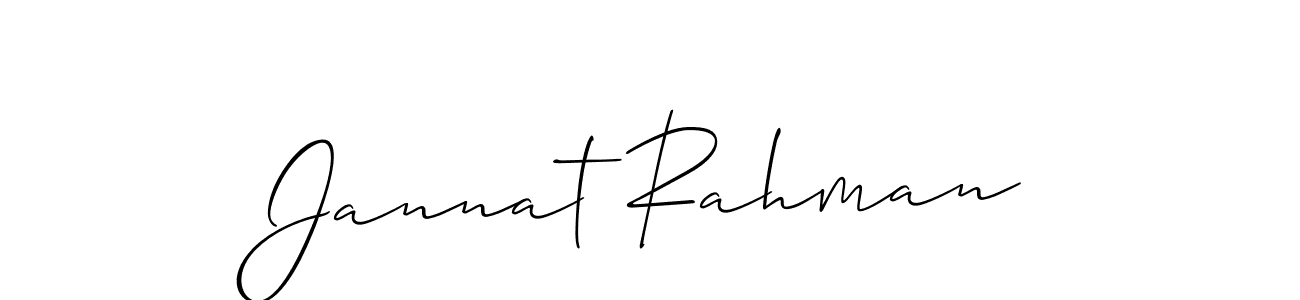 You can use this online signature creator to create a handwritten signature for the name Jannat Rahman. This is the best online autograph maker. Jannat Rahman signature style 2 images and pictures png