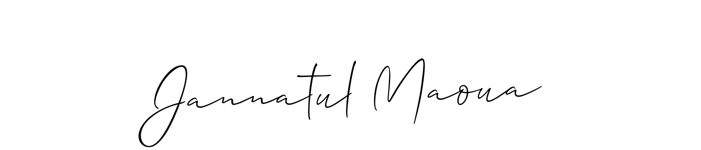 You can use this online signature creator to create a handwritten signature for the name Jannatul Maoua. This is the best online autograph maker. Jannatul Maoua signature style 2 images and pictures png