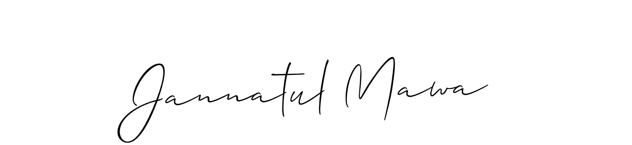 How to Draw Jannatul Mawa signature style? Allison_Script is a latest design signature styles for name Jannatul Mawa. Jannatul Mawa signature style 2 images and pictures png