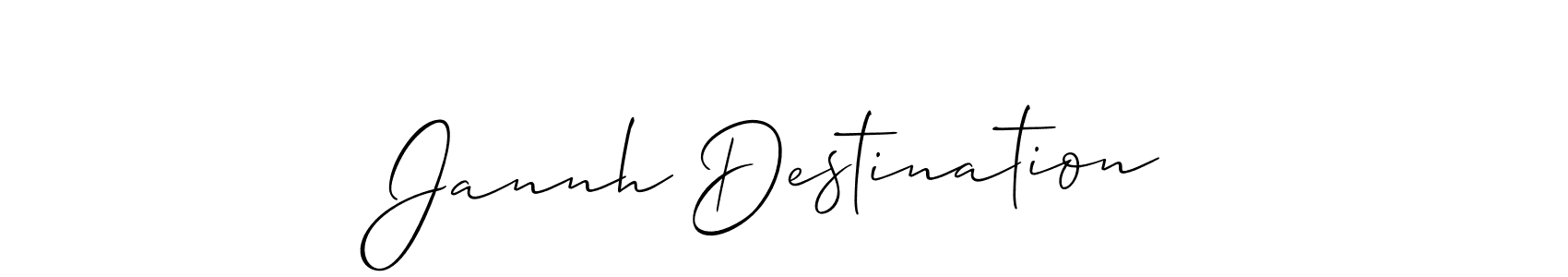 This is the best signature style for the Jannh Destination name. Also you like these signature font (Allison_Script). Mix name signature. Jannh Destination signature style 2 images and pictures png