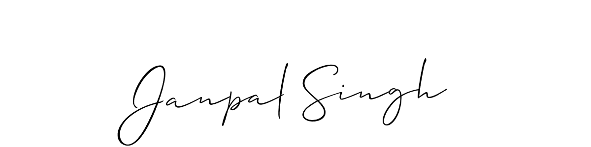 How to Draw Janpal Singh signature style? Allison_Script is a latest design signature styles for name Janpal Singh. Janpal Singh signature style 2 images and pictures png