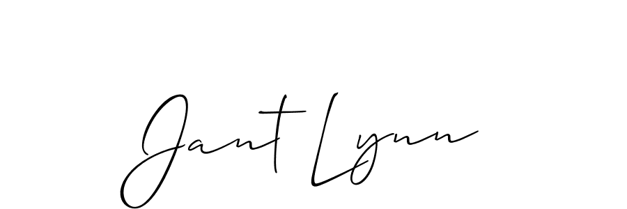 The best way (Allison_Script) to make a short signature is to pick only two or three words in your name. The name Jant Lynn include a total of six letters. For converting this name. Jant Lynn signature style 2 images and pictures png