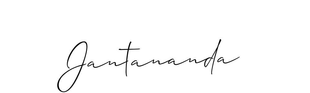 Also You can easily find your signature by using the search form. We will create Jantananda name handwritten signature images for you free of cost using Allison_Script sign style. Jantananda signature style 2 images and pictures png