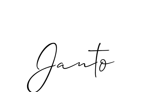 Check out images of Autograph of Janto name. Actor Janto Signature Style. Allison_Script is a professional sign style online. Janto signature style 2 images and pictures png
