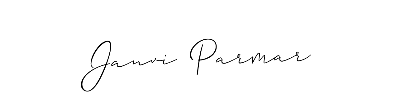 Best and Professional Signature Style for Janvi  Parmar. Allison_Script Best Signature Style Collection. Janvi  Parmar signature style 2 images and pictures png