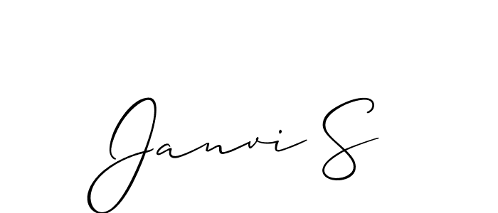See photos of Janvi S official signature by Spectra . Check more albums & portfolios. Read reviews & check more about Allison_Script font. Janvi S signature style 2 images and pictures png