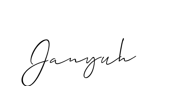 Make a beautiful signature design for name Janyuh. Use this online signature maker to create a handwritten signature for free. Janyuh signature style 2 images and pictures png