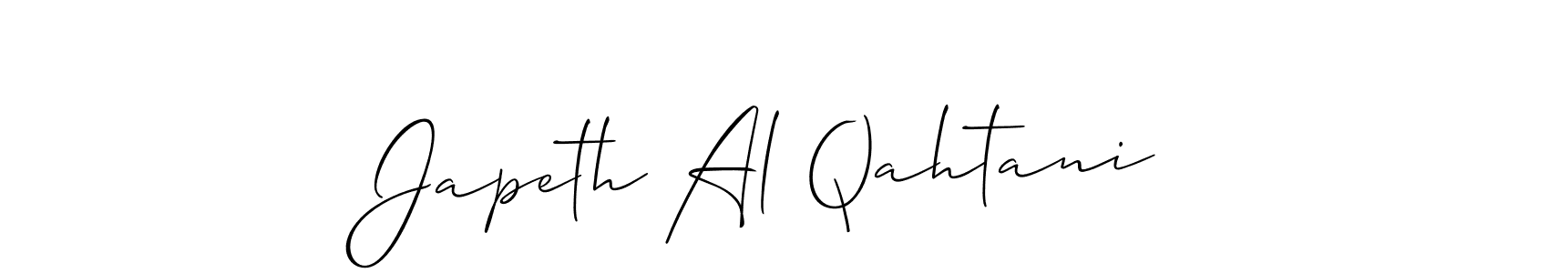 Make a beautiful signature design for name Japeth Al Qahtani. Use this online signature maker to create a handwritten signature for free. Japeth Al Qahtani signature style 2 images and pictures png