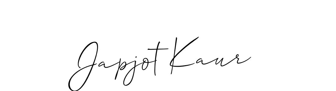 Best and Professional Signature Style for Japjot Kaur. Allison_Script Best Signature Style Collection. Japjot Kaur signature style 2 images and pictures png