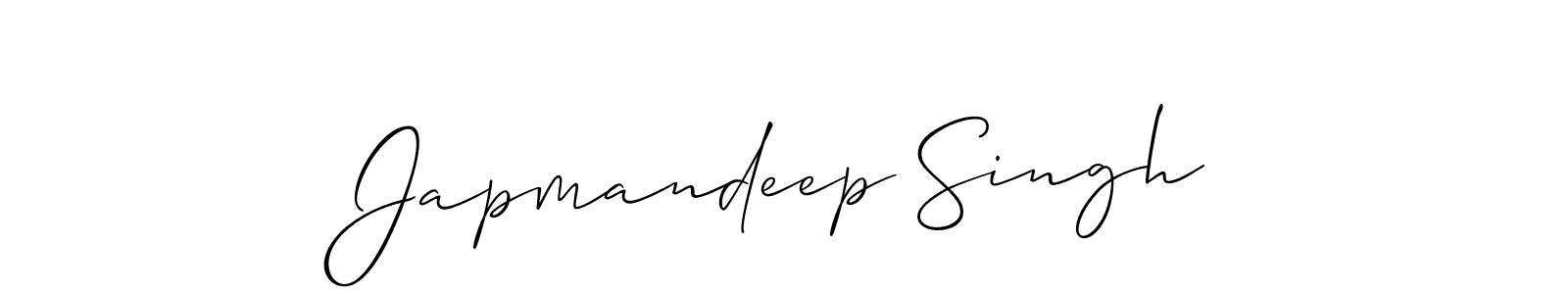 Also You can easily find your signature by using the search form. We will create Japmandeep Singh name handwritten signature images for you free of cost using Allison_Script sign style. Japmandeep Singh signature style 2 images and pictures png