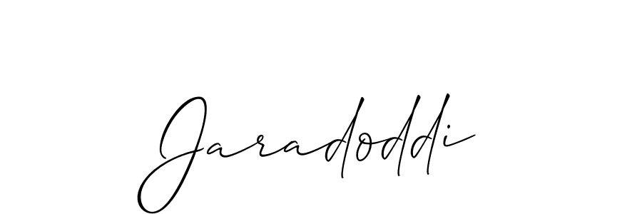 How to Draw Jaradoddi signature style? Allison_Script is a latest design signature styles for name Jaradoddi. Jaradoddi signature style 2 images and pictures png