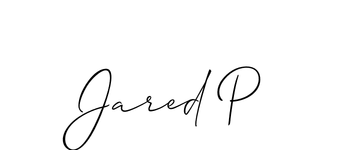 Here are the top 10 professional signature styles for the name Jared P. These are the best autograph styles you can use for your name. Jared P signature style 2 images and pictures png