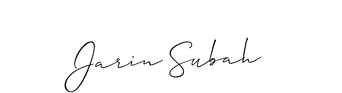 Here are the top 10 professional signature styles for the name Jarin Subah. These are the best autograph styles you can use for your name. Jarin Subah signature style 2 images and pictures png