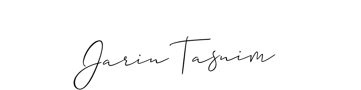 Best and Professional Signature Style for Jarin Tasnim. Allison_Script Best Signature Style Collection. Jarin Tasnim signature style 2 images and pictures png
