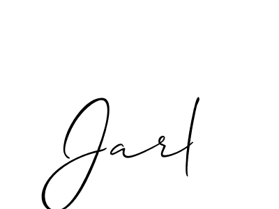 Use a signature maker to create a handwritten signature online. With this signature software, you can design (Allison_Script) your own signature for name Jarl. Jarl signature style 2 images and pictures png