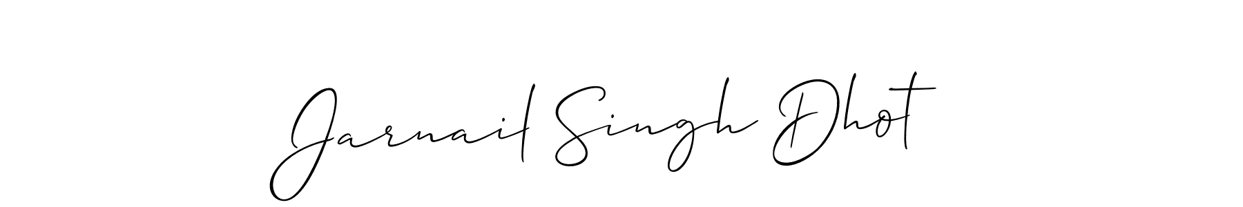 Best and Professional Signature Style for Jarnail Singh Dhot. Allison_Script Best Signature Style Collection. Jarnail Singh Dhot signature style 2 images and pictures png