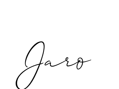 Make a beautiful signature design for name Jaro. Use this online signature maker to create a handwritten signature for free. Jaro signature style 2 images and pictures png