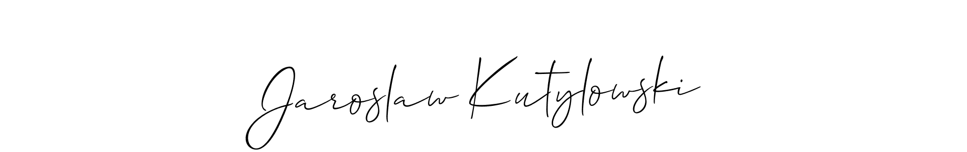 Make a beautiful signature design for name Jaroslaw Kutylowski. Use this online signature maker to create a handwritten signature for free. Jaroslaw Kutylowski signature style 2 images and pictures png