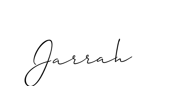 Allison_Script is a professional signature style that is perfect for those who want to add a touch of class to their signature. It is also a great choice for those who want to make their signature more unique. Get Jarrah name to fancy signature for free. Jarrah signature style 2 images and pictures png
