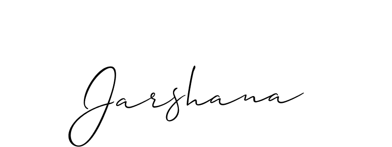 You can use this online signature creator to create a handwritten signature for the name Jarshana. This is the best online autograph maker. Jarshana signature style 2 images and pictures png