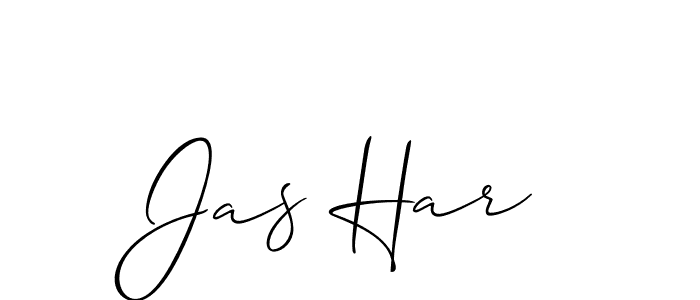 Make a beautiful signature design for name Jas Har. With this signature (Allison_Script) style, you can create a handwritten signature for free. Jas Har signature style 2 images and pictures png