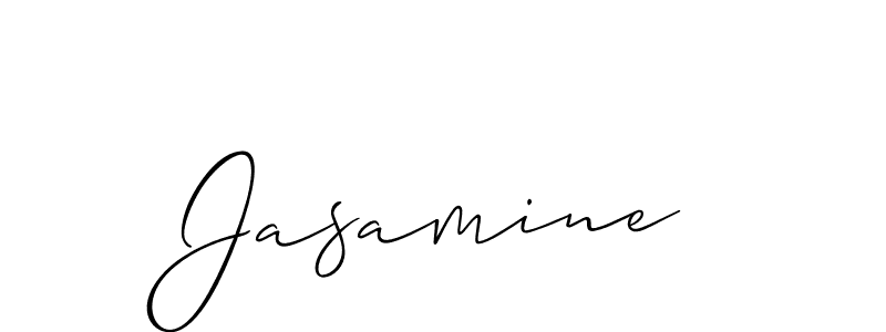 The best way (Allison_Script) to make a short signature is to pick only two or three words in your name. The name Jasamine include a total of six letters. For converting this name. Jasamine signature style 2 images and pictures png