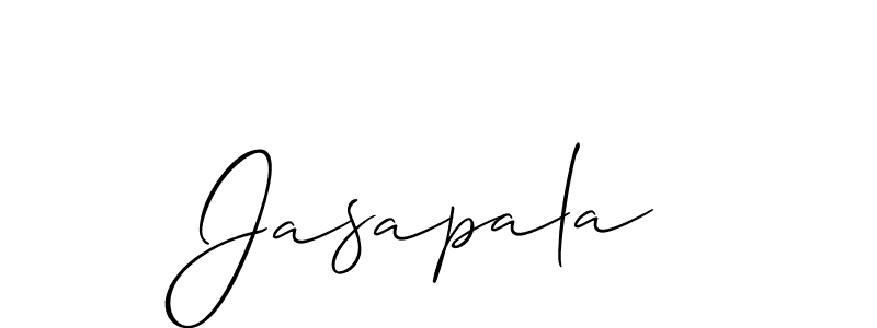 Also You can easily find your signature by using the search form. We will create Jasapala name handwritten signature images for you free of cost using Allison_Script sign style. Jasapala signature style 2 images and pictures png