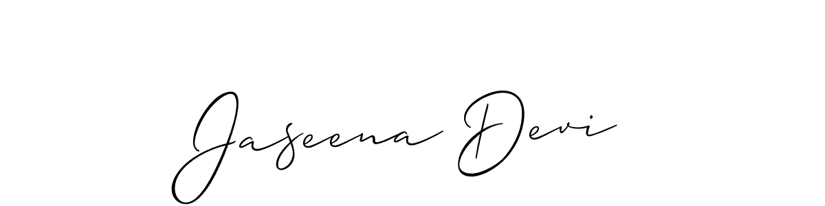 How to Draw Jaseena Devi signature style? Allison_Script is a latest design signature styles for name Jaseena Devi. Jaseena Devi signature style 2 images and pictures png