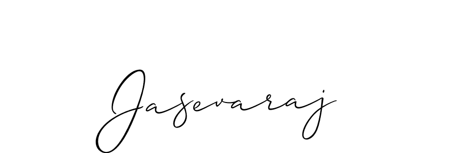 The best way (Allison_Script) to make a short signature is to pick only two or three words in your name. The name Jasevaraj include a total of six letters. For converting this name. Jasevaraj signature style 2 images and pictures png