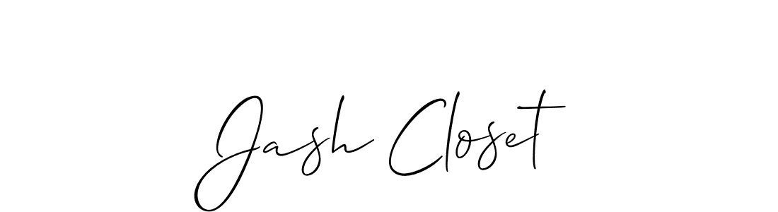 Make a short Jash Closet signature style. Manage your documents anywhere anytime using Allison_Script. Create and add eSignatures, submit forms, share and send files easily. Jash Closet signature style 2 images and pictures png